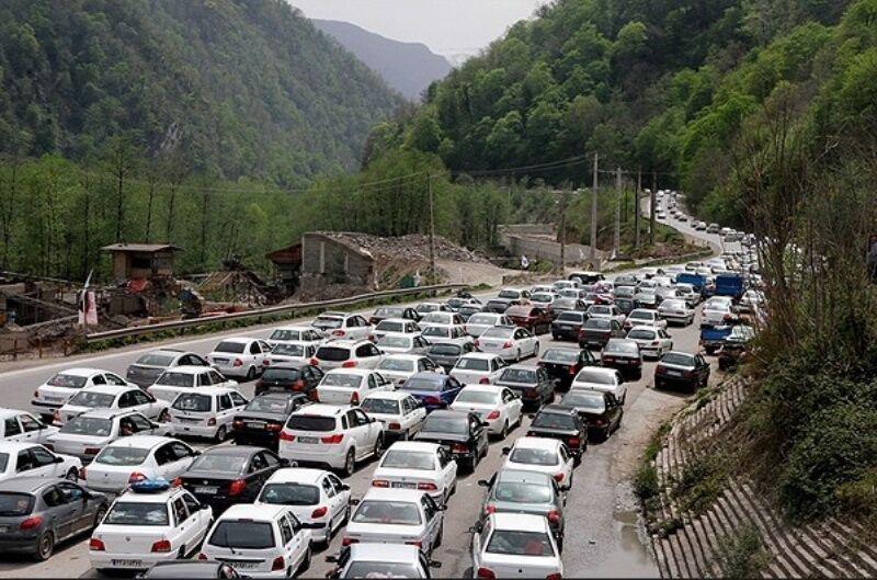 ورود ۱۲۴ هزار خودرو به گیلان طی دو روز گذشته