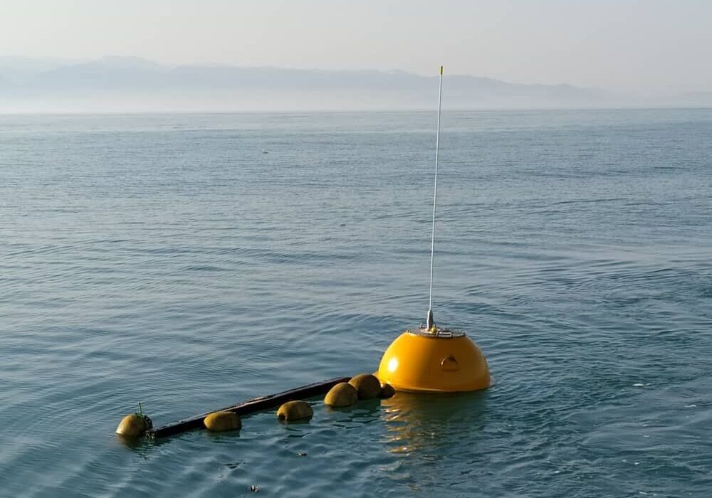 راه اندازی دستگاه بویه هواشناسی دریایی