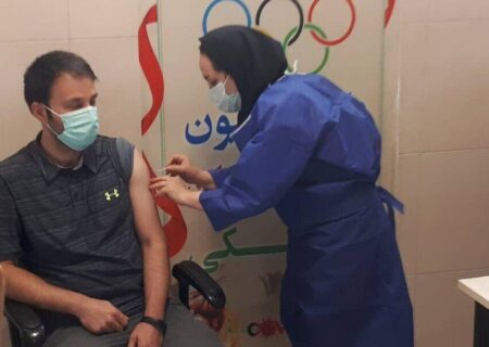 واکسیناسیون ورزشکاران المپیکی آغاز شد