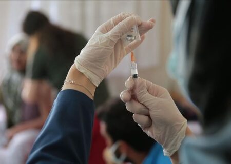 ۵۵۵ نفر از خبرنگاران گیلان در رشت واکسینه شدند