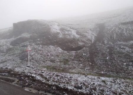 برف در ارتفاعات گیلان