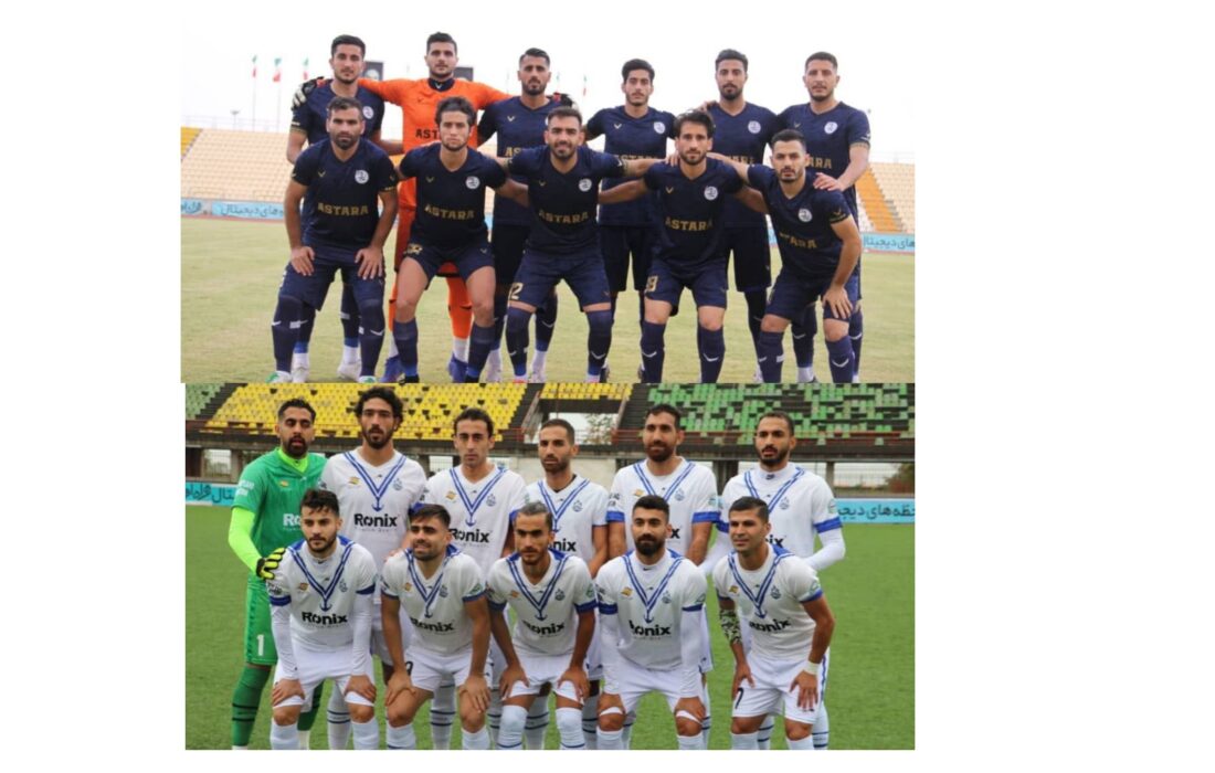 پیروزی نمایندگان گیلان برابر حریفان جنوبی در لیگ دسته یک فوتبال