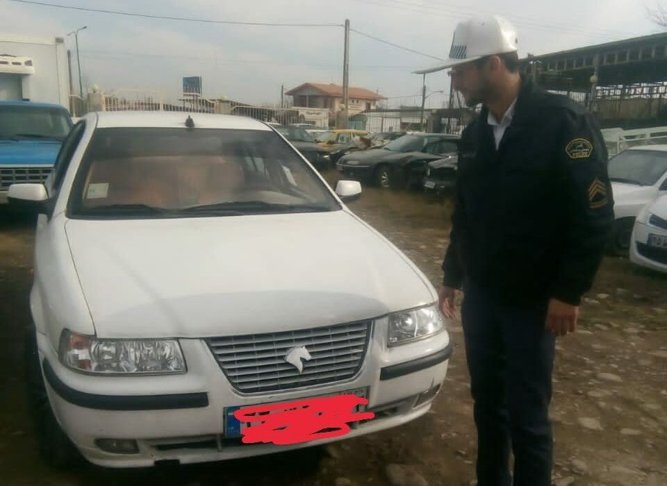 توقیف خودرویی با ۱۹ میلیون تومان خلافی در ماسال