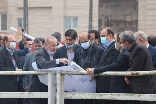 پیشرفت ۵۶ درصدی طرح فاضلاب رشت