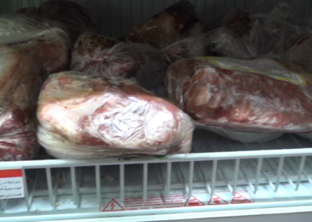 توزیع ۹۰ تن گوشت منجمد در گیلان