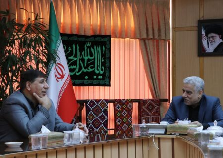 استاندار در دیدار معاون شرکت توزیع نیروی برق ایران