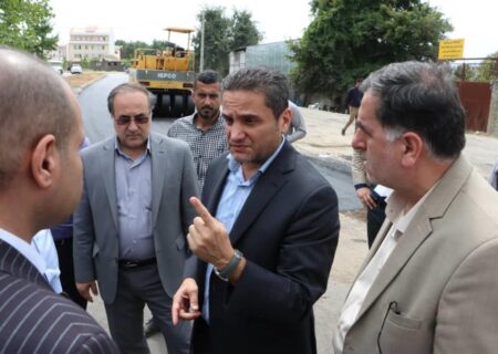 تاکید ویژه سرپرست شهرداری رشت جهت بهره‌برداری پروژه تعریض خیابان سرچشمه تا ۱۰ روز آینده