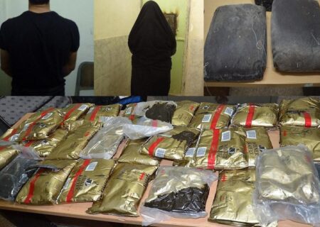 دستگیری زوج قاچاقچی با ۵۱ کیلوگرم مواد مخدر در رودبار