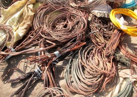 کشف بیش از ۳۶ هزار متر سیم برق سرقتی در گیلان