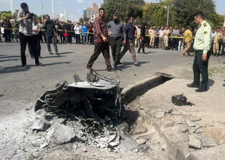 سقوط شی ناشناس در مرکز استان گلستان