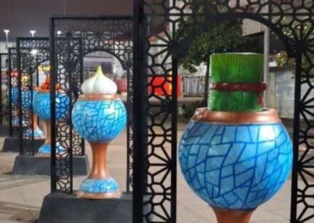 برای نخستین بار نصب بیش از ۹۰ المان شهری ویژه رمضان و نوروز متناسب با فرهنگ و سنن رشت