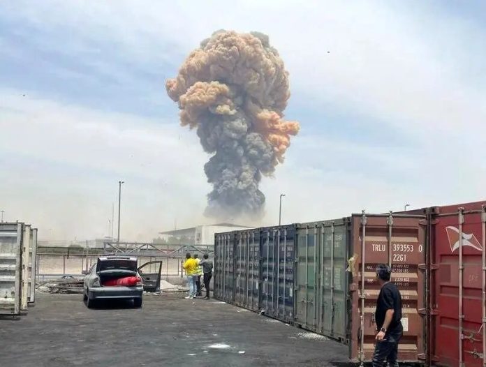تعداد مصدومان حادثه انفجار بندر شهید رجایی به ۱۲۴۲ نفر رسید