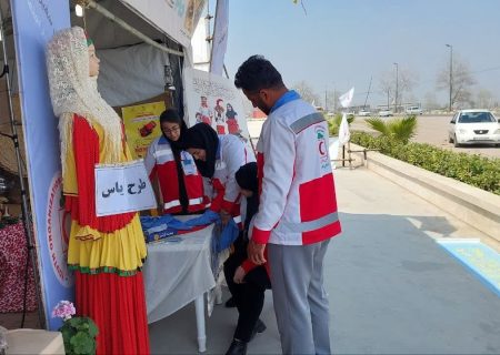 بهرمندی بیش از ۸۰۰هزارگردشگر از خدمات نوروزی هلال احمر گیلان