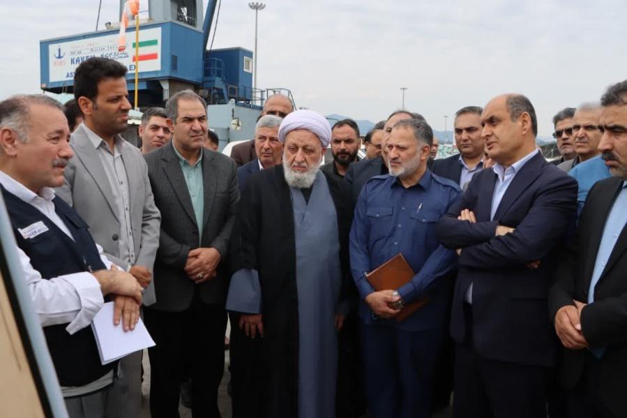 بندر آستارا محور توسعه ترانزیت شمال کشور است