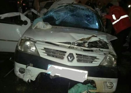 واژگونی خودرو در جاده سراوان با ۶ کشته و مصدوم
