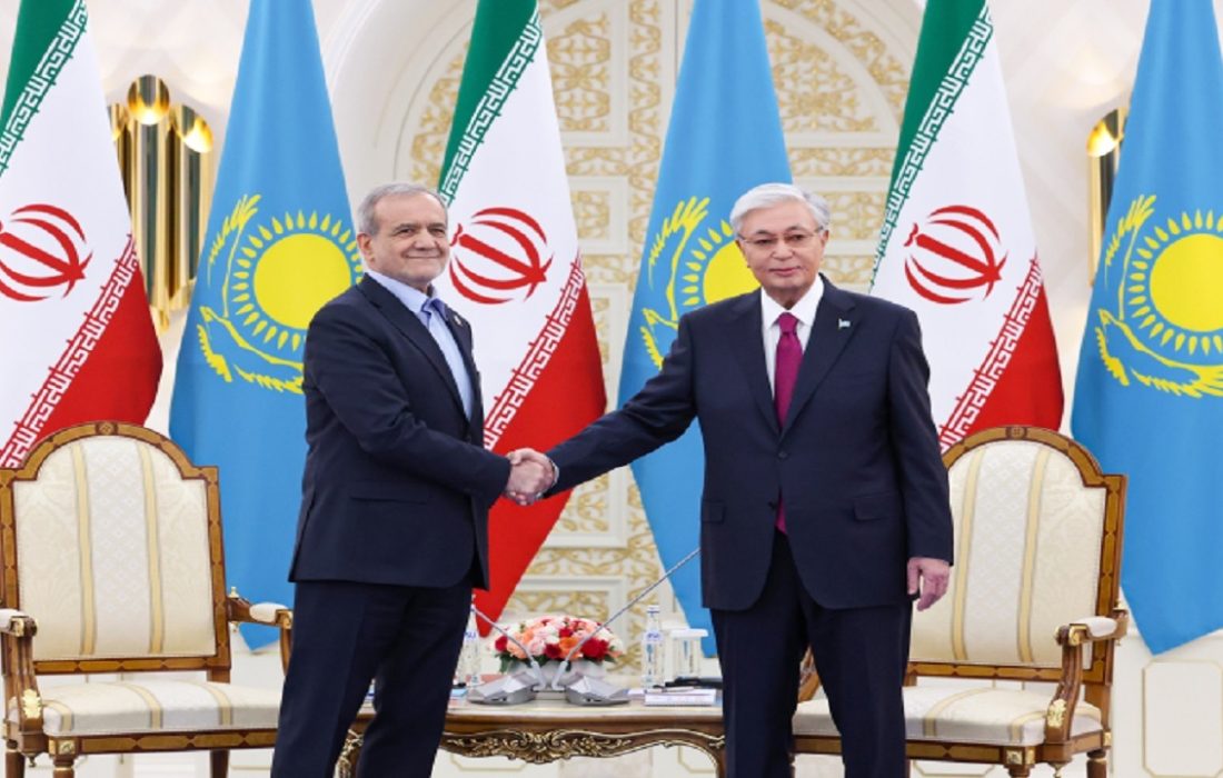 پزشکیان: نقشه راه توسعه روابط تجاری تهران و آستانه آماده اجراست