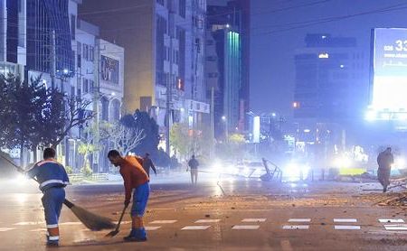 پلیس گزارش داد:جمعه ی آرام اغلب شهرهای ایران پس از تخریب های گسترده ی پنجشنبه