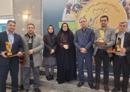 تجلیل از ۲ گیلانی در مراسم تجلیل از برگزیدگان ملی بخش کشاورزی