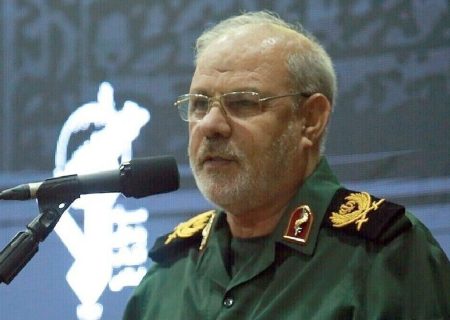 سخنگوی سپاه: یک فروند پهپاد آمریکایی ساقط شد